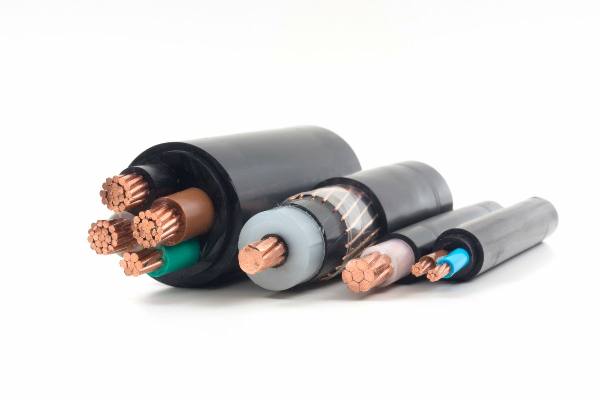 Cable Cu 16 mm2 triple isolated and armoured