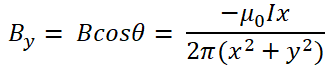 Magnetic Fields from High Voltage Power Cables formula 3 - Magnetic Fields from High Voltage Power Cables