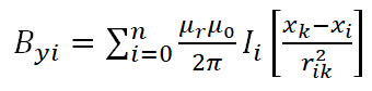 Magnetic Fields from High Voltage Power Cables formula 6 - Magnetic Fields from High Voltage Power Cables