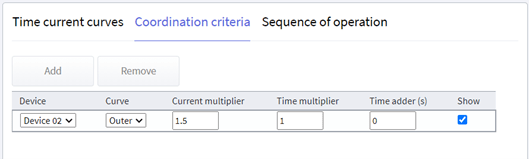 Figure 5 - Create the coordination requirement from AS 3000