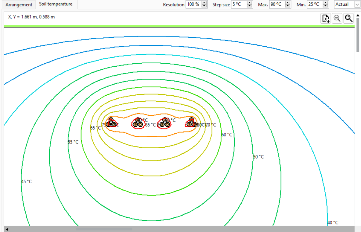 A screen shot of a computer screen showing a diagram of a circle.