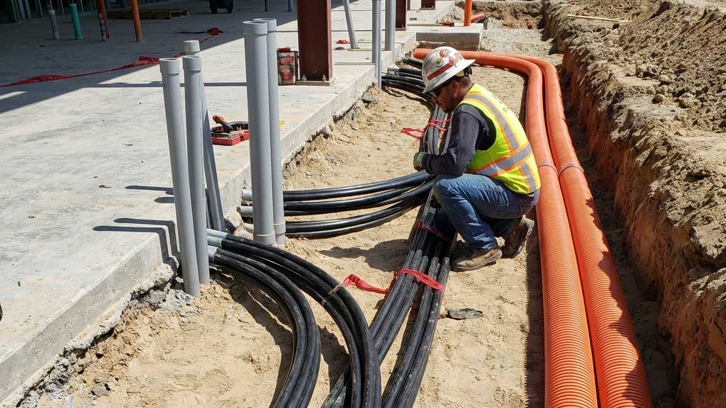 Power cables installed, direct buried, representing the installation cases covered by AS/NZS 3008.1.1:2025