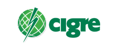 Green CIGRE logo with a stylized globe and lightning bolt on the left, and the word “cigre” in lowercase green letters on the right.